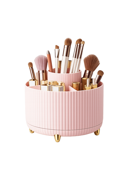 360° Rotating Makeup Organizer