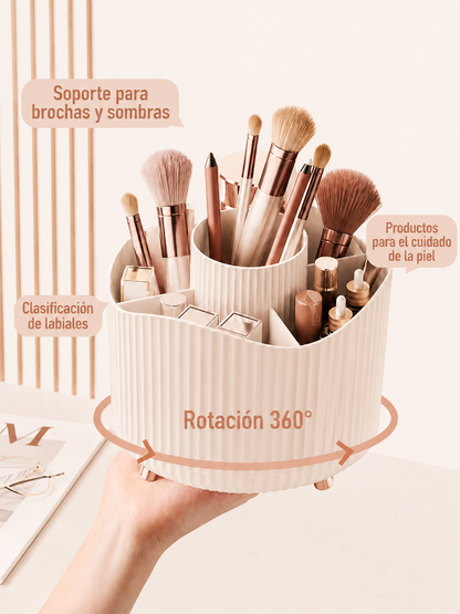 360° Rotating Makeup Organizer